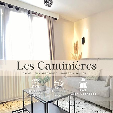 Les Cantinieres - Bourgoin Jallieu - Jardin Prive Ruy-Montceau Esterno foto