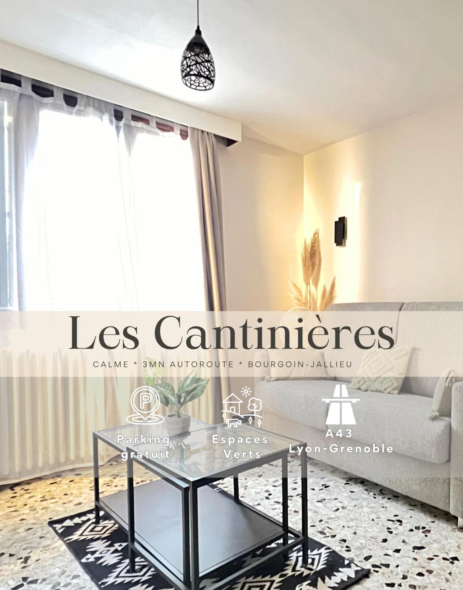 Les Cantinieres - Bourgoin Jallieu - Jardin Prive Ruy-Montceau Esterno foto